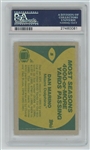 1989 Topps Dan Marino Record Breaker #5 PSA 10